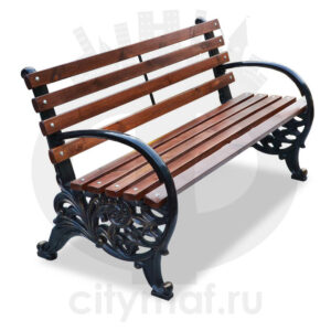Скамейка чугунная «Карусель»