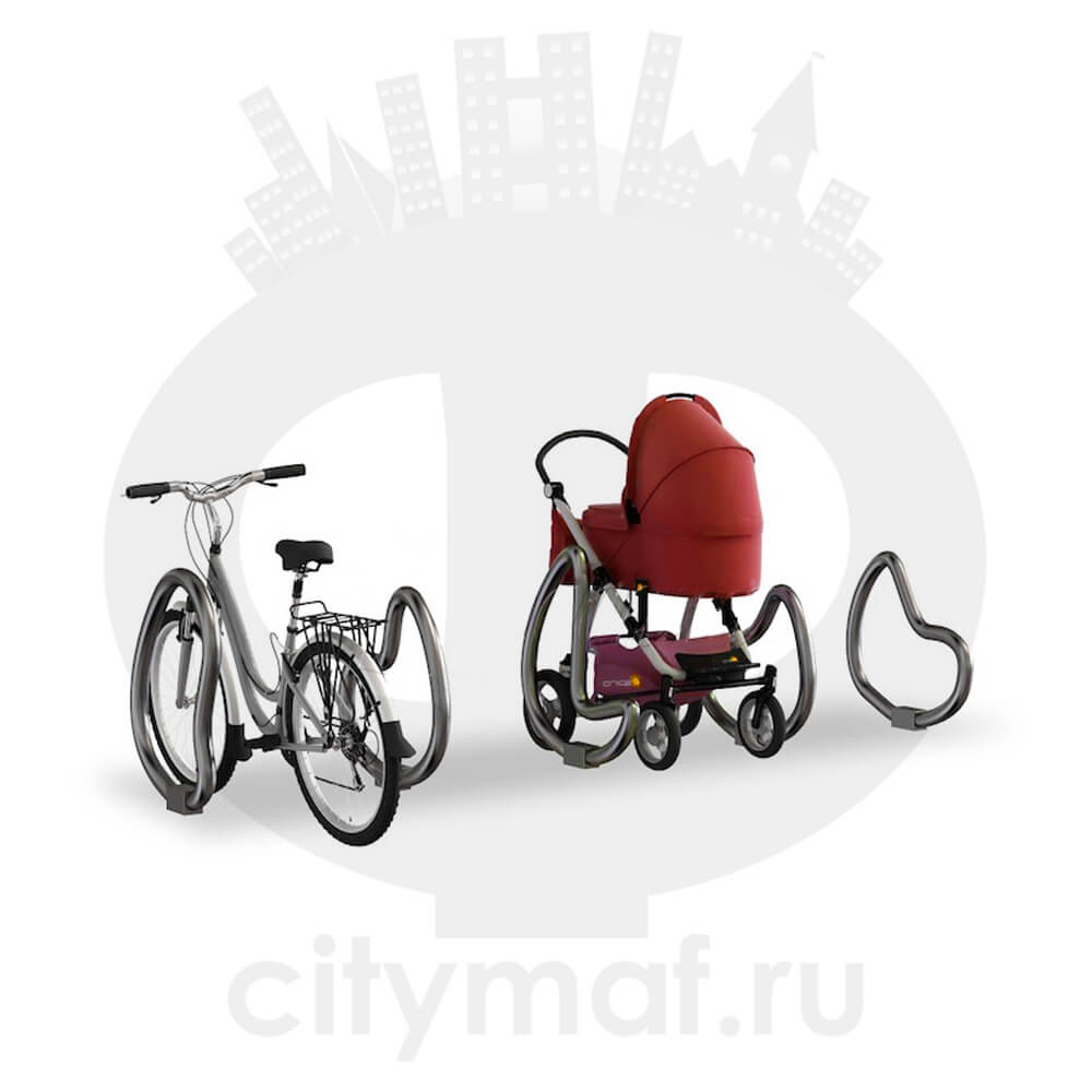 Парковка для колясок и велосипедов 04