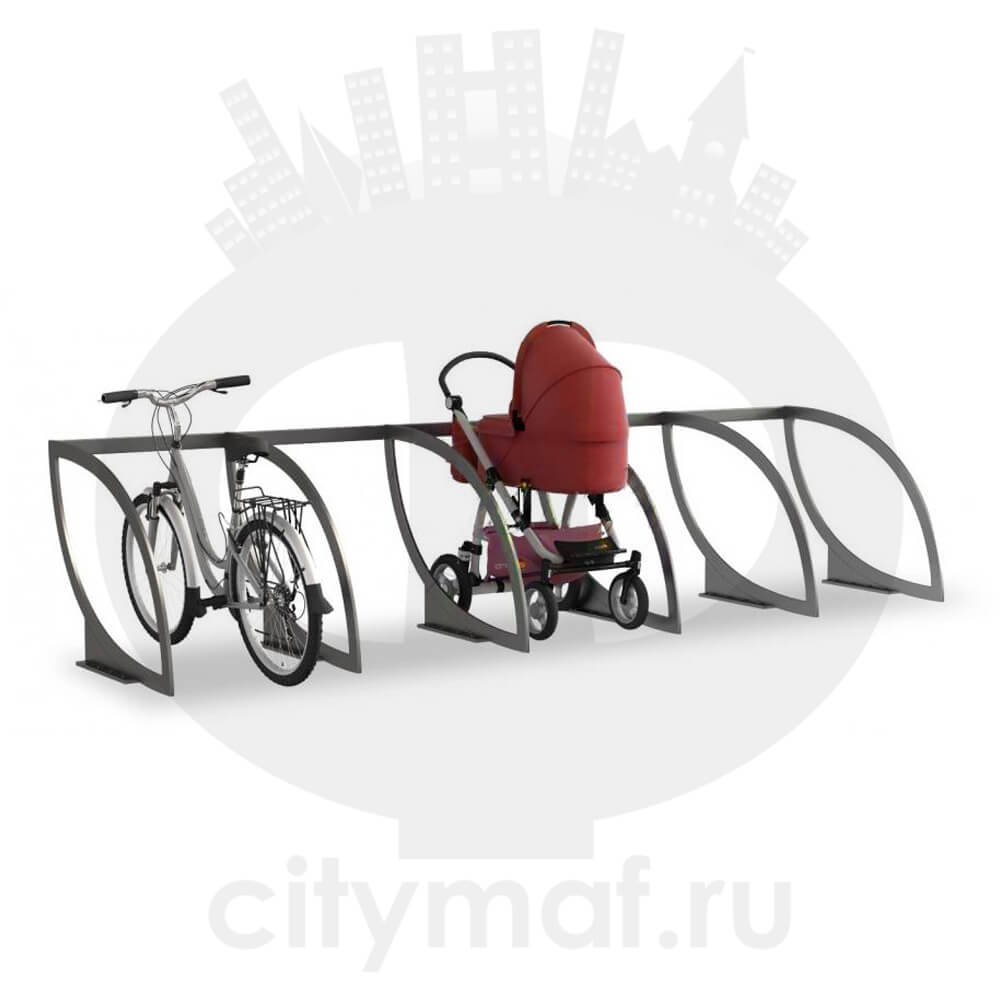 Парковка для колясок и велосипедов 05