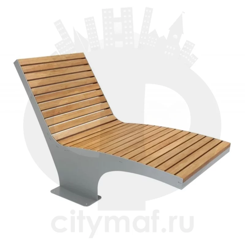 Парковый лежак «Девять»