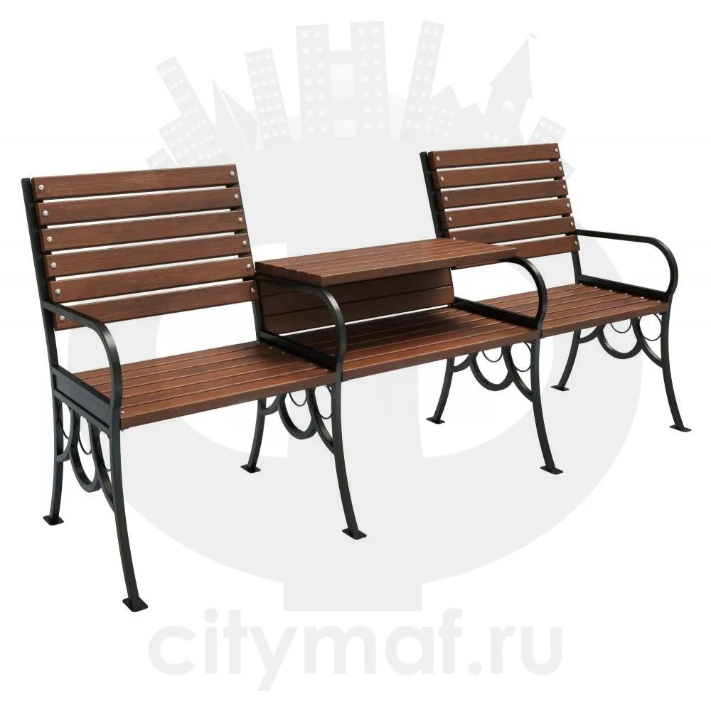 Скамейка модульная «Дуэт»