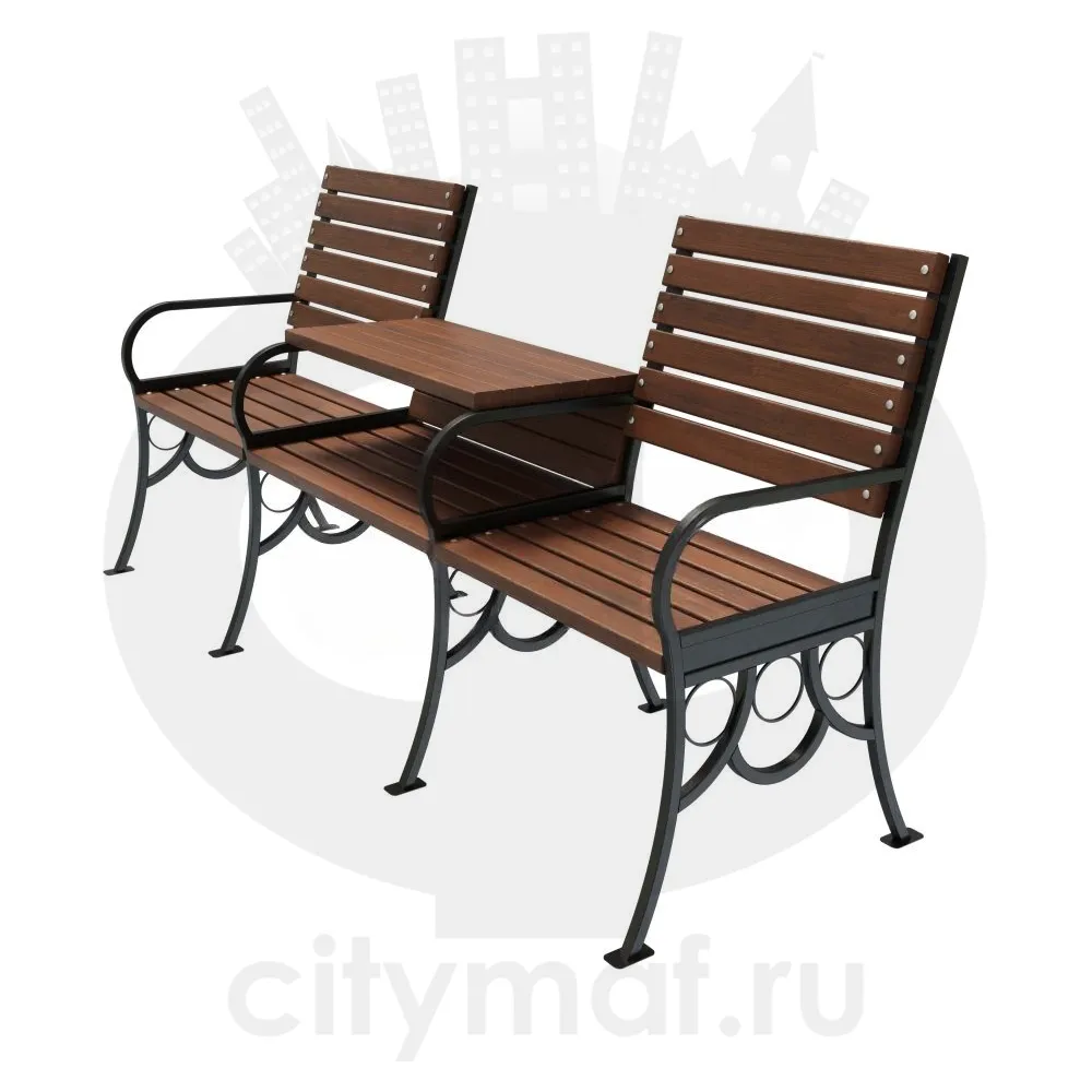 Скамейка модульная «Дуэт»