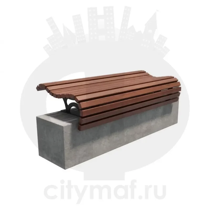 Скамейка без спинки «Подиум»