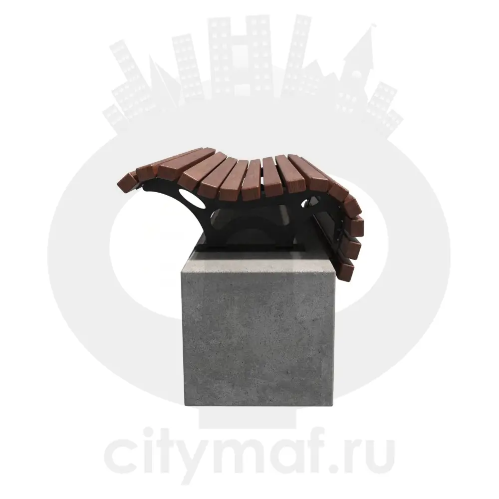 Скамейка без спинки «Подиум»
