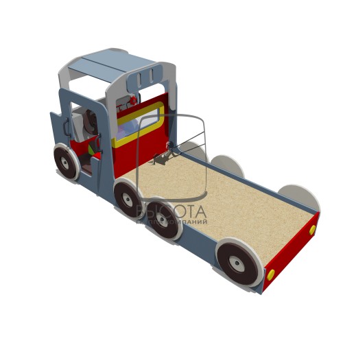 ВСТ 1125 Игровой макет «Грузовичок-песочница»