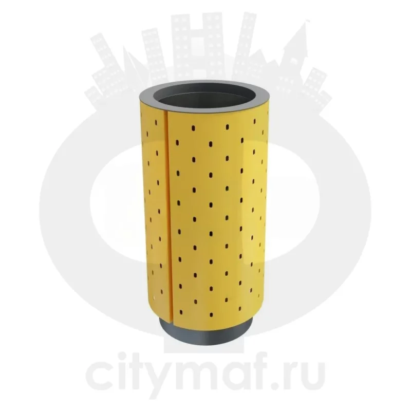 Урна стальная «Стеллар» круглая